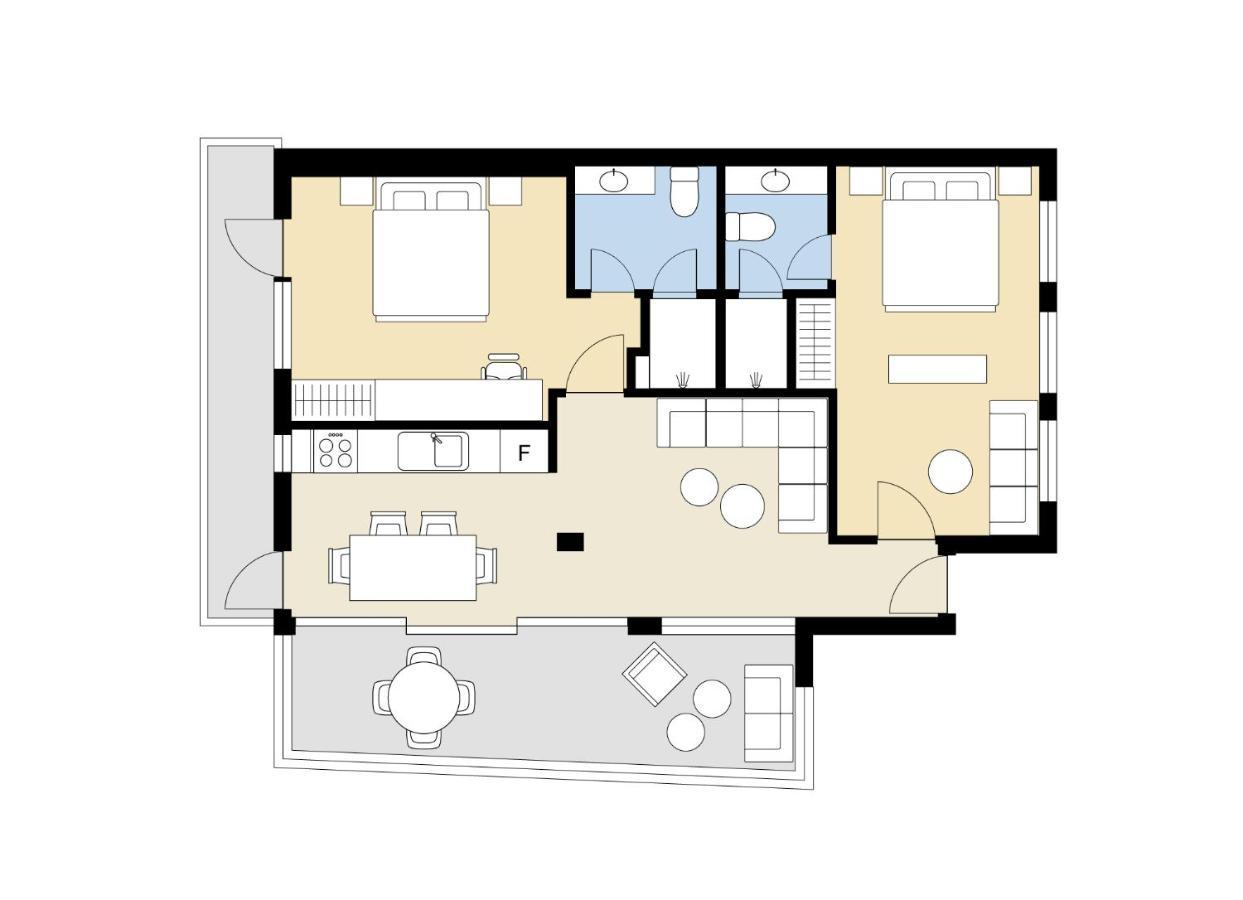 Апартаменты The Shell House Тель-Авив Экстерьер фото
